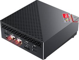„NiPoGi AM06 PRO“ mini kompiuteris, 32GB DDR4, 1 TB M.2 SSD, AMD Ryzen 5 7430U, 6C/ 12T | Iki 4,3 GHz, mini stalinis kompiuteris su „Windows 11 Pro“ operacine sistema, skirtas biurui, mokyklai ir namams, 4K trijų ekranų palaikymas, „Wi-Fi 6“, dvigubas LA