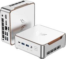 „NiPoGi P2 Mini PC W-11 Pro“, AMD Ryzen 7330U (geresnis nei 3500U / i3-10110U) | Iki 4,30 GHz, 4C/8T, 16GB RAM, 256GB M.2 SSD mini stalinis kompiuteris mokyklai, biurui ar namams, dvigubas „Wi-Fi“, trys 4K ekranai.