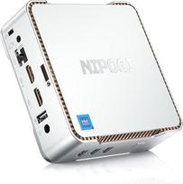 „NiPoGi“ mini kompiuteris su 12GB RAM ir 256GB M.2 SSD, „Celeron N5105“ (iki 2,9 GHz) – verslo klasės mini kompiuteris, palaikantis 4K UHD raišką, su 2 HDMI ir 1 VGA jungtimis, „Wi-Fi 5“ ir „Gigabit Ethernet“