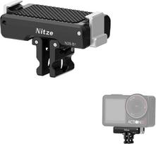 „Nitze“ magnetinis laikiklis, skirtas „DJI Osmo Action 5 Pro/4/3“ ir „Osmo 360“ modeliams, greito atjungimo adapteris su dviejų iškyšų tvirtinimu, magnetinis adapteris, skirtas trikojams ir veiksmo kamerų priedams – N28-B1