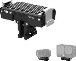 „Nitze“ magnetinis greito atsegimo adapteris, skirtas „DJI Osmo Action 6“ / „Osmo Nano“; magnetinis adapteris su 1/4 colio sriegine skyle ir sulankstomu dviejų iškyšulių tvirtinimu, skirtas veiksmo kamerų priedams – N28-B2
