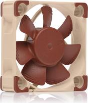 „Noctua NF-A4x10 PWM“, 4-pin „Premium“ tylusis ventiliatorius (40 mm, rudas) | Didelis oro srautas, mažas triukšmas, 10 mm pločio ventiliatorius, skirtas kompiuterių ir elektronikos aušinimui, gausus priedų rinkinys, 5000 aps/min, 4-pin PWM