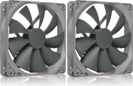 „Noctua NF-P14s redux-1200 PWM“, tylus ventiliatorius, 4 kontaktų, 1200 aps/min (140 mm, pilkos spalvos) (2 vnt. rinkinys)
