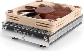 „Noctua NH-L9a-AM5“ – tylus, žemo profilio, didelio našumo procesoriaus aušintuvas | Tik 37 mm aukščio, ITX SFF mažai triukšmo keliantis aušinimas, skirtas AMD AM5, plonas 92 mm ventiliatorius, nekyla virš RAM ar PCIe plokščių, didelis priedų rinkinys
