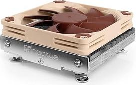 „Noctua NH-L9i“, aukščiausios klasės žemo profilio procesoriaus aušintuvas, skirtas „Intel LGA115x“ (rudas)