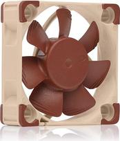 „Noctua“ NF-A4x10 5 V PWM, 4 kontaktų „Premium“ tylus ventiliatorius su USB maitinimo adapterio kabeliu (40 mm, rudas) | Didelis oro srautas, mažas triukšmas, 5 V 10 mm siauras ventiliatorius, elektronikos ventiliacija ir aušinimas, USB-A maitinimas, 5000