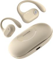 „Noise Pure Pods“ belaidės atvirų ausų ausinės su „AirWave“ technologija, iki 80 valandų grojimo laiko, keturi mikrofonai su ENC, 16 mm neodimio dinaminis garsiakalbis, nuimama „Pure Band“ juostelė, „BTv5.3“ (Zen Beige)