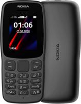 „Nokia 106“ mobilusis telefonas, atrakinamas, 2G (ekranas: 1,8 colio – 1MB – viena SIM kortelė), juodos spalvos
