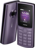 „Nokia 110 4G“ [2023] 4,57 cm [1,8] 94,5 g Violetinė Paprastas mobilusis telefonas (Nokia 110 4G TA-1543DS PURPLE)