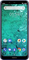 „Nokia 5.1 Plus“ su dviem SIM kortelėmis, 32GB, 3GB RAM, TA-1075, mėlyna, be SIM apribojimų