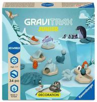 Ravensburger GraviTrax Junior dekoracijų rinkinys „Ice World“, 34 det., 3–7 m.