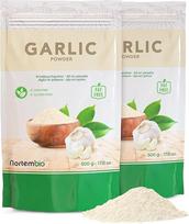 „Nortembio“ česnako milteliai, 500 g. Sumalti česnakai, skirti maisto gaminimui ir pagardinimui (2 x 500 g)