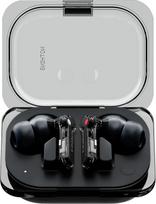„Nothing Ear (a)“ – belaidės „Bluetooth“ ausinės su aktyviąja triukšmo slopinimo (ANC) funkcija, žemų dažnių stiprinimo algoritmu ir iki 42,5 valandos grojimo trukme – juodos spalvos