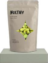 „NULTHY“ „Edamame“ – skrudinti, nesūdyti, traškūs sojų pupelių užkandžiai, 1 kg