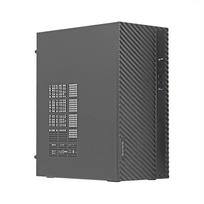 „Nuwo Opal Z200“ Micro-ATX / Mini-ITX korpusas stacionariam kompiuteriui, biurui, „Mini Tower“, mATX, 0,60 mm SPCC, USB 3.0, be maitinimo bloko, juodos spalvos
