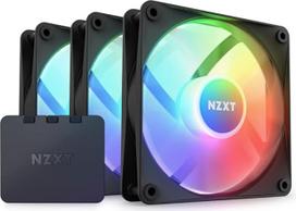 „NZXT F120 RGB Core“ trijų vėduoklių rinkinys – 3 vnt. 120 mm RGB vėduoklių su tvirtinimu prie šakotuvo ir RGB valdikliu – 8 atskirai valdomi šviesos diodai – pusiau permatomi mentės – didelis statinis slėgis ir oro srautas –