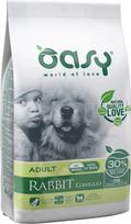 „Oasy Dry Dog One“ – suaugusiems šunims skirtas triušienos skonio maistas, 12 kg