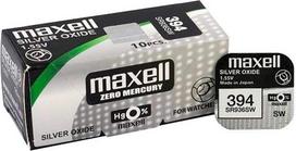 „OJOPANDA“ mygtukinė sidabro oksido baterija „Maxell 394“ / „SR936-SW“, skirta laikrodžiams (1,55 V, 10 vnt.)