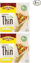 „Old El Paso“ tortilijos – ypač plonos – meksikietiškos tapiokos ir kvietinių miltų tortilijos – skersmuo 20 cm – 6 vnt. pakuotė – 1 x 192 g (2 pakuotės)