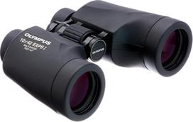 „Olympus 10 X 42 EXPS 1“ žiūronai | Aukštos kokybės profesionalūs žiūronai su daugiasluoksniu padengimu, ergonomiška konstrukcija, didelis fokusavimo ratukas, dėklas ir dirželis.