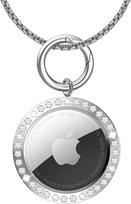 „ONEONTA“ „AirTag“ laikiklis, „AirTag“ raktų žiedas su strassais, metalinis „AirTag“ dėklas su raktų žiedu, suderinamas su „Apple AirTag“ GPS sekikliu