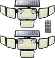 „Onforu“ saulės energija maitinami lauko šviestuvai su judesio jutikliu, skirti terasai ir garažui