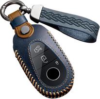 „Ontto“ odinis automobilio raktų dėklas, tinkantis „Mercedes“ C ir S klasės modeliams W223: S300, S350, S400L, S450, S450L, C200, C260 (2020 m.)–2022 m. nuotolinio valdymo raktų pakabukas, aksesuarai, raktų maišelis, raktų maišelis, raktų maišelis, raktų