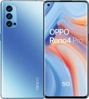 „Oppo Reno4 Pro 5G“ mobilusis telefonas, „Galactic Blue“, 256GB | „Android 10“, dvi SIM kortelės, palaiko 5G