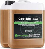 „Optimal Products“ aušinimo-tepimo skystis „Cool Bio-422“ 5 l – su vandeniu maišomas aukštos kokybės aušinimo-tepimo skystis, užtikrinantis gerą apsaugą nuo korozijos, skirtas gręžimui, pjovimui ir metalui