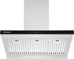 „Orbegozo DS 63190 IN“ virtuvės gartraukis, 90 cm, A klasė, nuimamas aliuminio filtras, 636,2 m³/h, LED apšvietimas, 3 galingumo lygiai
