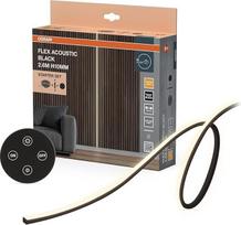„Osram Flex Acoustic Black“ 2,6 m, H10 mm, 830 RC | „Flex Acoustic Black“ 2,6 m, vidaus sieninis apšvietimas, matinė juoda, 30 000 val., 1 vnt. pakuotėje