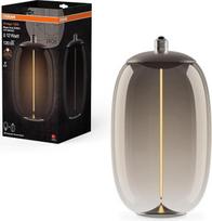 „Osram Vintage 1906®“ „Big Elipse“ ovalo formos dekoratyvinė LED lemputė su rūkintu stiklu, itin plonu ir magnetiniu kaitinamuoju siūlu, E27 lizdu, 4 vatais, jaukia šilta balta šviesa (1800 K), mažas energijos suvartojimas
