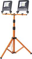 „Osram Worklights“ trikojis stovas, darbo šviestuvas su 2 vnt. po 50 W prožektorių ir trikojis stovas, 4000 K, 2 x 4500 liumenų