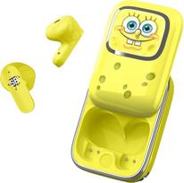 „OTL Technologies“ „Spongebob Squarepants“ belaidės ausinės su išslystančiu įkrovimo dėklu ir LED „Spongebob“ lempute