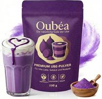 „Oubéa Premium“ ube milteliai, 100 % natūralūs, intensyvios violetinės spalvos, be glitimo, veganiški, turtingi antioksidantų, skirti latte ir kepiniams, 100 g