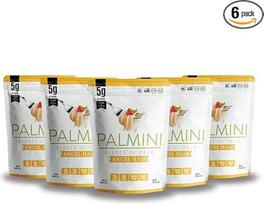 „Palmini“ „Angel Hair“ makaronai – spagečiai – palmių šerdys – mažai kalorijų – mažai angliavandenių – tinka keto dietai – veganiški | Be GMO – be glitimo – be cukraus – 338 g | (6 vnt. pakuotė)