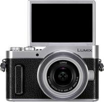 „Panasonic Lumix DC-GX880KEGS“ sisteminis fotoaparatas (16 megapikselių, 4K vaizdo įrašymas, kompaktiškas, „Wi-Fi“, su „Lumix G VARIO“ 12–32 mm židinio nuotolio objektyvu)
