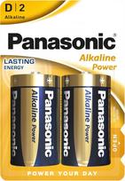 „Panasonic“ LR20APB/2BP D tipo šarminės baterijos (2 vnt. pakuotė)