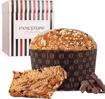 „Panettone Antonella Chocolatíssimo“ šokoladinis XXL, 1200 g – rankų darbo, pagamintas pagal tradicinį receptą – skanus saldus kalėdinis panettone