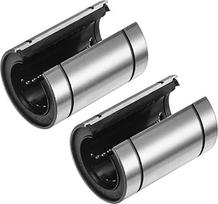 „PATIKIL“ „Starre“ rutuliniai guoliai, atviras tipas LM30UUOP, vidinis skersmuo 30 mm, išorinis skersmuo 45 mm, ilgis 64 mm, 2 vnt. judamųjų įvorės su dviguba gumine sandarina, veleno komponentai, skirti CNC staklėms ir 3D spausdintuvams
