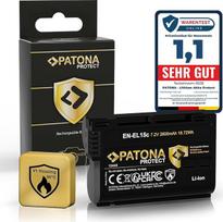 „Patona Protect“ akumuliatoriaus pakaitalas, skirtas „Nikon“ EN-EL15c, EN-EL15b, EL15 modeliams, 2600 mAh, 7,2 V