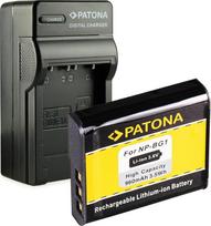 „PATONA“ 3-in-1 įkroviklio rinkinys su keičiamu akumuliatoriumi, skirtas „Sony NP-BG1“ 960 mAh