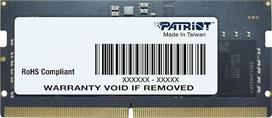 „Patriot Signature Series“ DDR5 SODIMM 32GB 5600 CL 46 | Modulio tipas: SODIMM