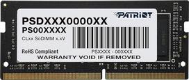 „Patriot“ „Signature“ serijos DDR4 16GB (1 x 16GB) 3200 MHz (PC4-25600) SODIMM atminties modulis