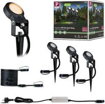 „Paulmann Plug & Shine“ LED sodo prožektorių rinkinys „Sting“