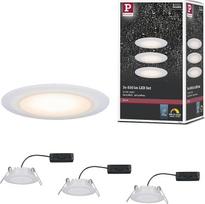 „Paulmann Suon WarmDim 999.42 Premium“ įleidžiamų šviestuvų rinkinys, LED, 2000–2700 K, 3 x 6,5 W, 230 V, satininis paviršius
