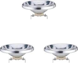„Paulmann“ 28515 LED atšvaitas AR111 8 W G53 24° šilta balta (3 vnt. rinkinys)