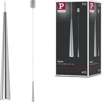„Paulmann“ 709.29 „Gutta“ pakabinamas šviestuvas su LED lempute, 1 x 7 W, šlifuotas aliuminis, 230 V, metalinis