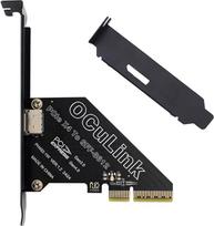 „PCI-Express 4.0“ PCIE 4X į „Oculink“ vieno prievado SFF-8612 SFF-8611 pagrindinė plokštė, skirta U.2 SSD eGPU išorinės vaizdo plokštės dokui