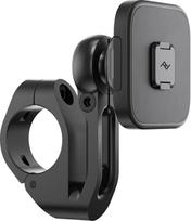 „Peak Design“ mobilusis motociklo stovo tipo telefono laikiklis V2 su „SlimLink“ tvirtinimo technologija be papildomų detalių, su tvirtu laikikliu, tinka įvairiems vairams (22–32 mm skersmens), su vibracijos izoliatoriumi
